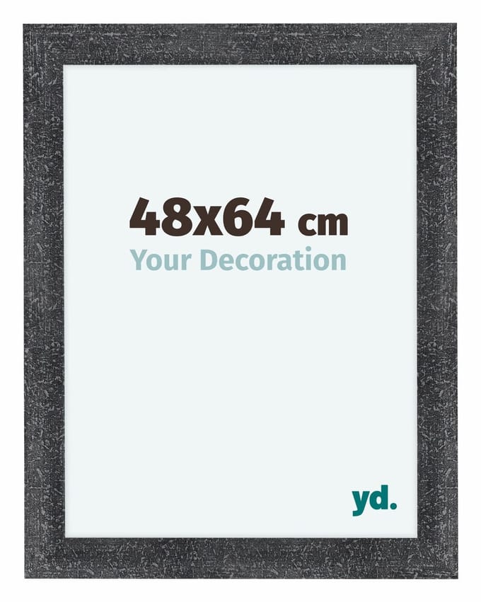 Your Decoration - Fotolijst 48x64 cm - MDF - Grijs Geveegd - Como