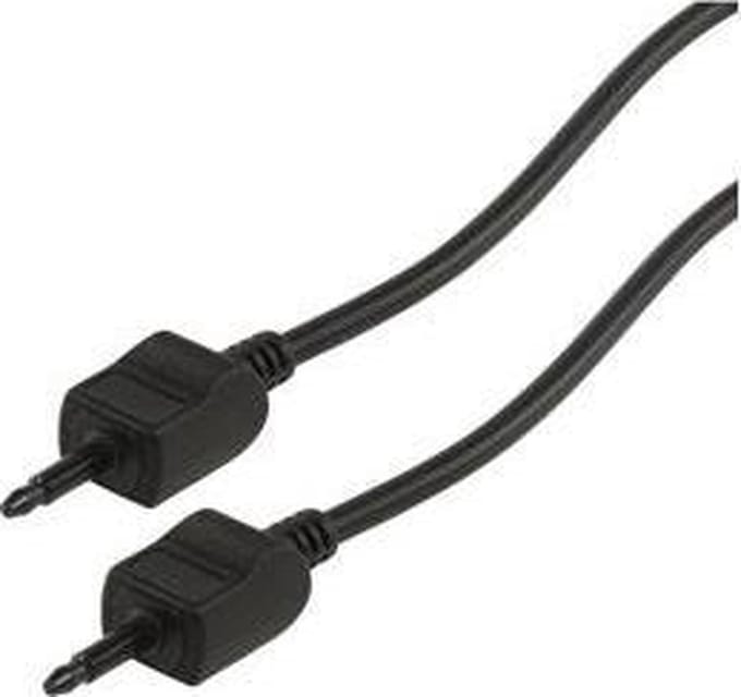 OKS Eenvoudige digitale optische audiokabel met 3,5mm optische connectoren - 0,50 meter
