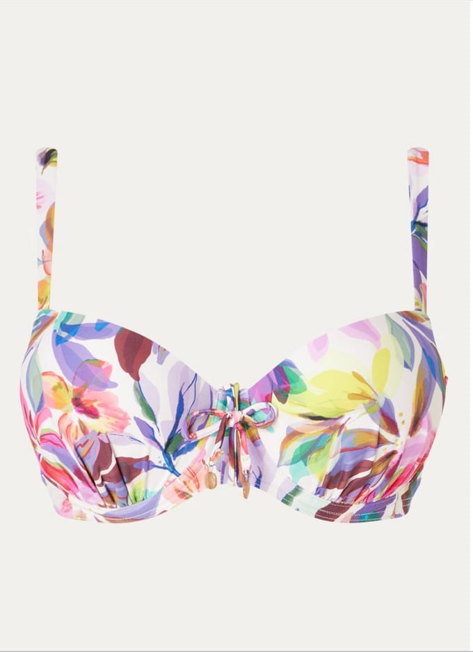 Cyell Fluid Flowers Bikinitop - Maat 38D