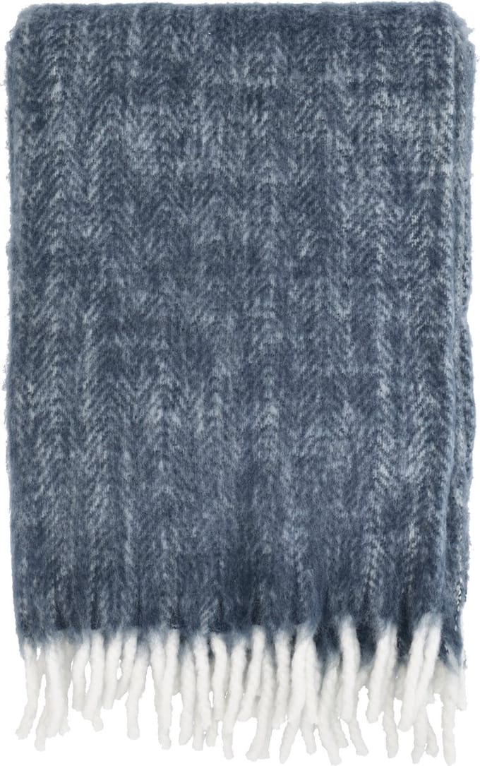 Södahl Brushed Plaid 150 x 200 cm Indigo