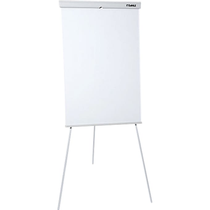 Dahle | 96010 Whiteboard en Flipover | Magnetisch | Hoogte Verstelbaar | Universele Blokhouder Din A1 | 98 x 66 cm