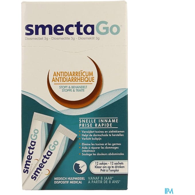 SmectaGo 12 Zakjes