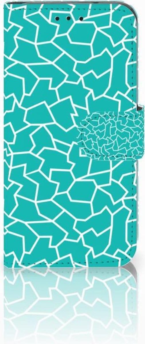 Samsung Galaxy S10e Hoesje Cracks Blue