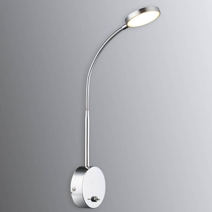 Globo Aluminium wandlamp Serin met LED