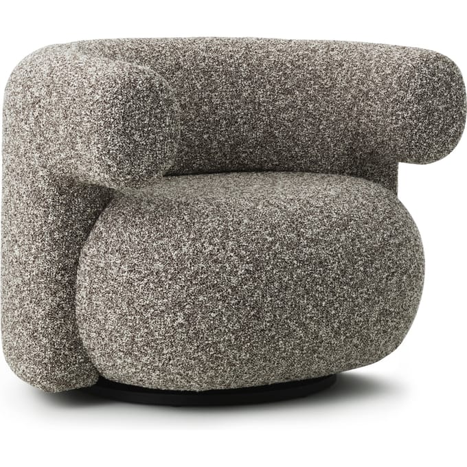 Normann Copenhagen Burra Lounge Fauteuil met terugdraaifunctie - Zero 0110