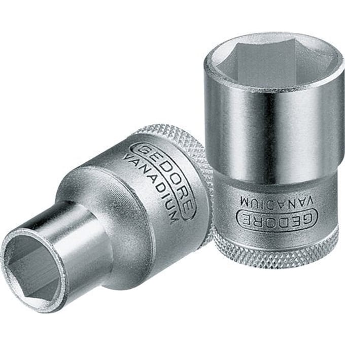 1/2" Gedore Dopsleutel voor 20mm Zeskant-Bouten