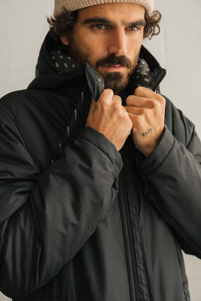 TWOTHIRDS Mana - Black Taglia: XL | Parka Outlet | Uomo | Nero