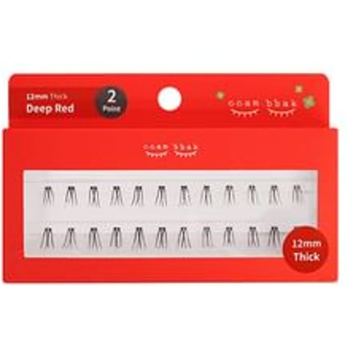 ccam bbak - Original Eyelash 2 Points - 13 Types 12mm Thick