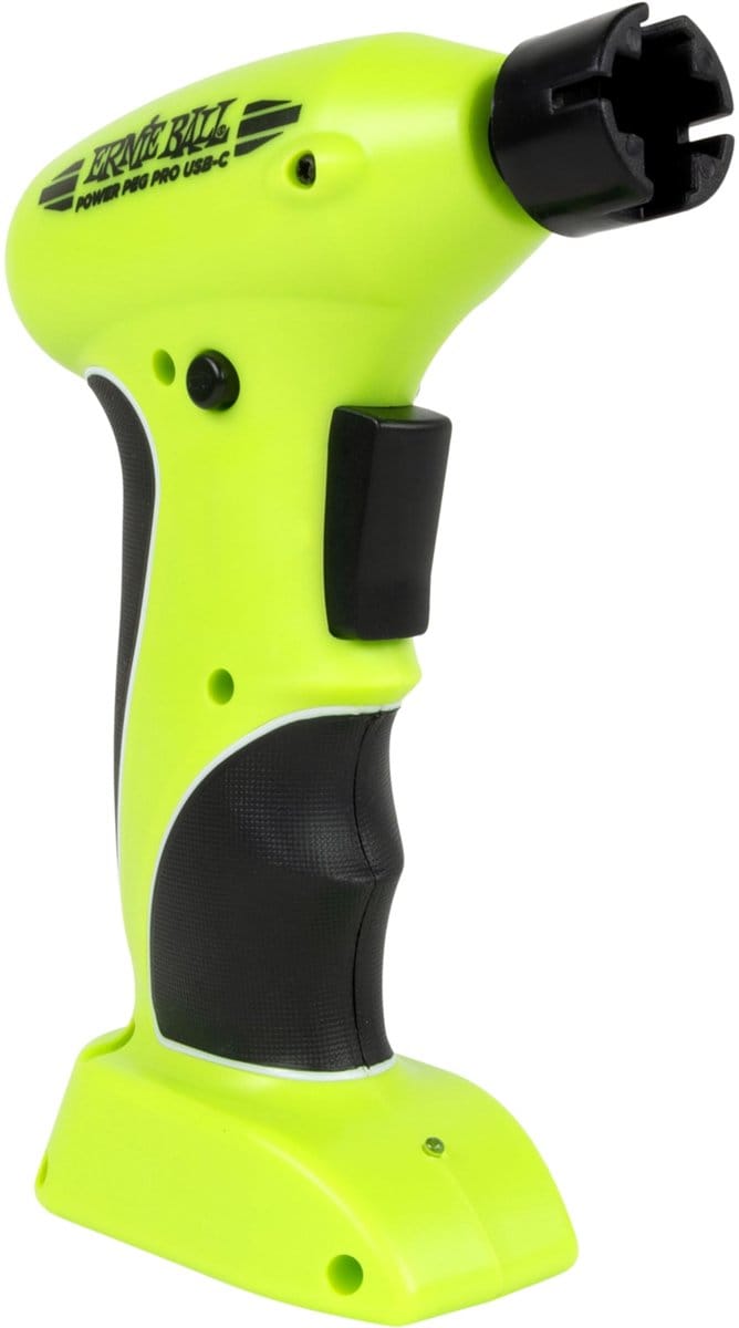 Ernie Ball Power Peg Pro - Snarenwinder - Oplaadbaar USB-C - Universele Kop - Gemotoriseerd