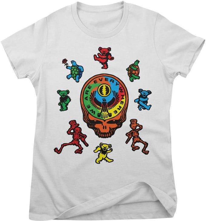 Grateful Dead T-shirt Dead Egyptian Girly Tee WMX-5-GD001-DTF901