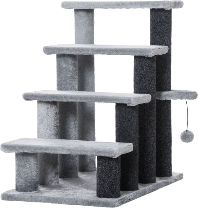 PawHut Haustiertreppe mit Stufen D06-092V01