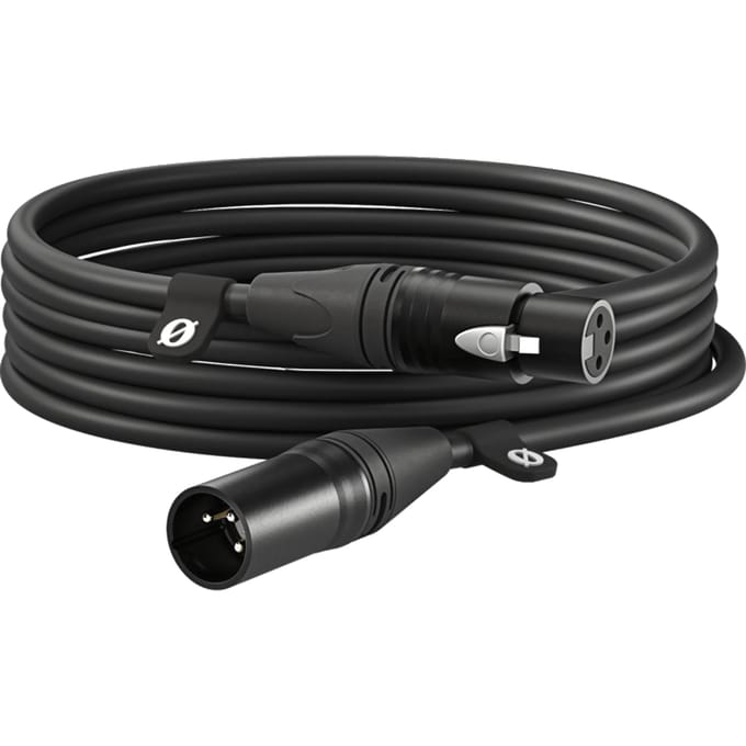Rode XLR6M – XLR Verbindingskabel – 6 m – Zwart