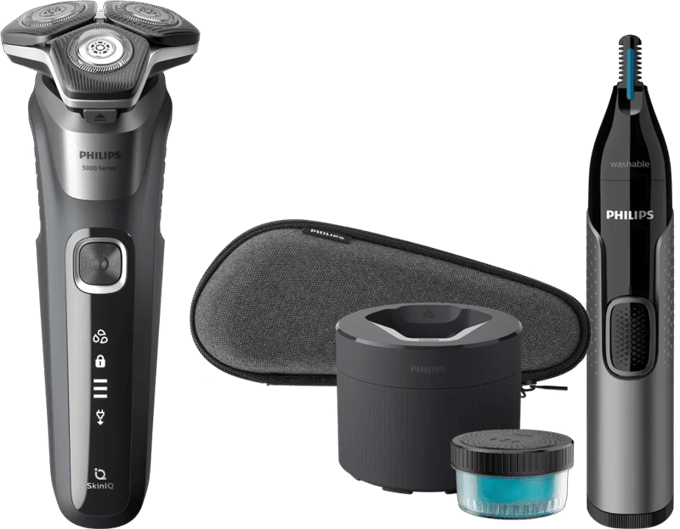 Philips Shaver Series 5000 S5887/50 + Philips Neustrimmer