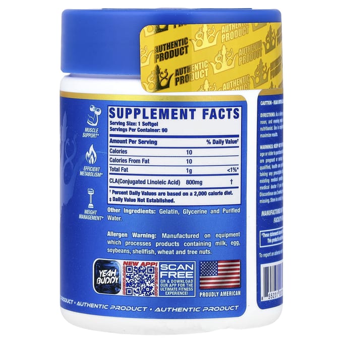 Ronnie Coleman, Vital Edition, CLAXS™, 90 Softgels (800 mg per softgel)