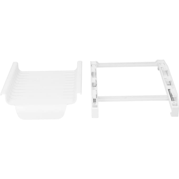 Koelkast Opbergrek Uittrekbare Lade Plaat Container Koelkast Voedsel Organizer Keukenbenodigdheden(Wit ) wit