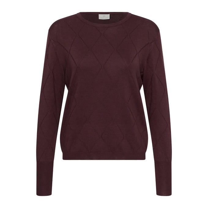 Damestrui met lange mouwen KAFFE Lizza Argyle