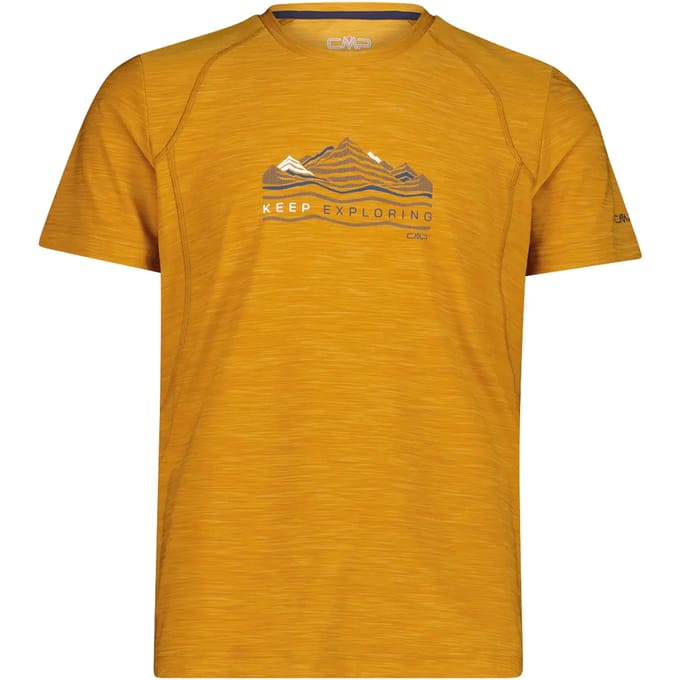 Rekbare bedrukte shirt CMP