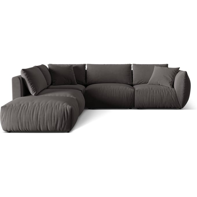 Hoekbank Christ 4-zits links velvet | Micadoni