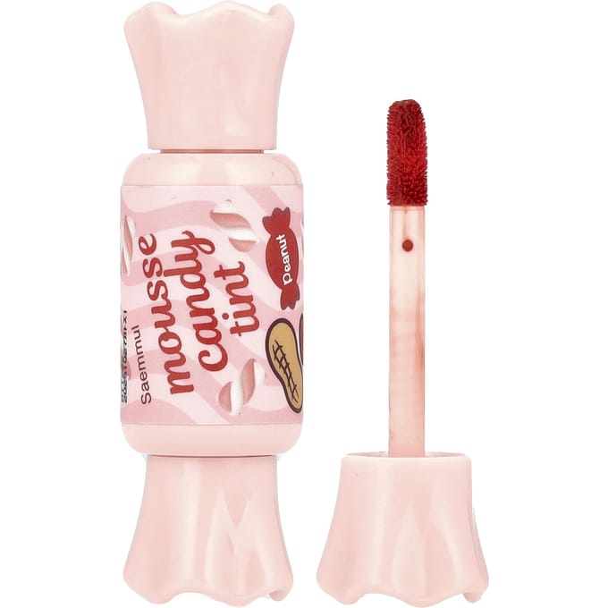 The Saem, Saemmul, Mousse Candy Tint, 09 Peanut, 8g white