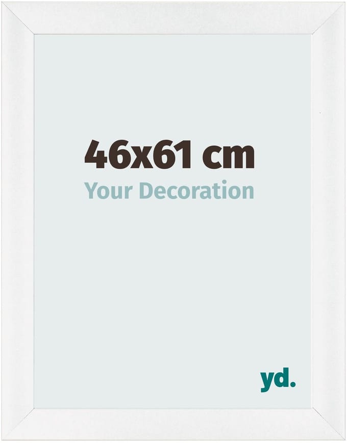 Your Decoration - Fotolijst 46x61 cm - MDF - Wit Hoogglans - Pisa