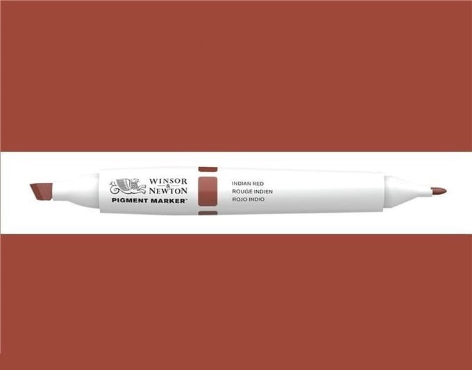 Winsor & Newton Pigment Marker Indian Red 0202/317