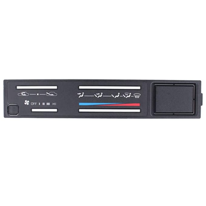 Bisel Calentador Control Climático Placa Frontale Airco Voor Toyota Pickup 4Runner 1984-1989 black