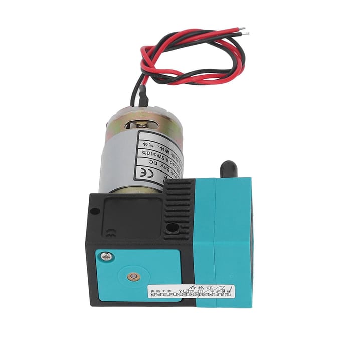 Plastic Inktpomp Inkjet Printing Kleine Inktpomp UV Printer Accessoire DC 24V 6.5W 5mm Connector gray