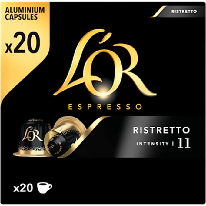 L'OR Ristretto Koffiecups - 20 stuks