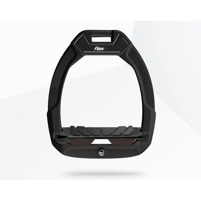 Veiligheidssporen Paardrijden Incliné Grip Zwart/Zwart/Bruin Flex-On Safe-On