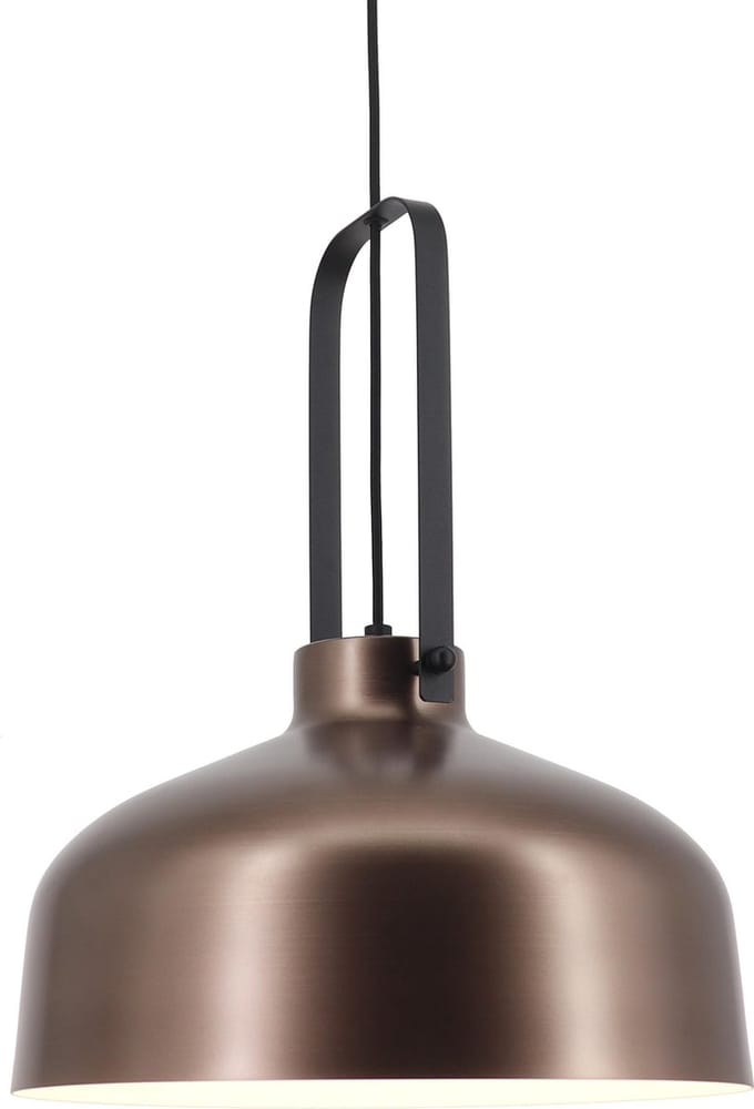 Artdelight - Hanglamp Mendoza - Bruin / Zwart - E27 - IP20 - Dimbaar