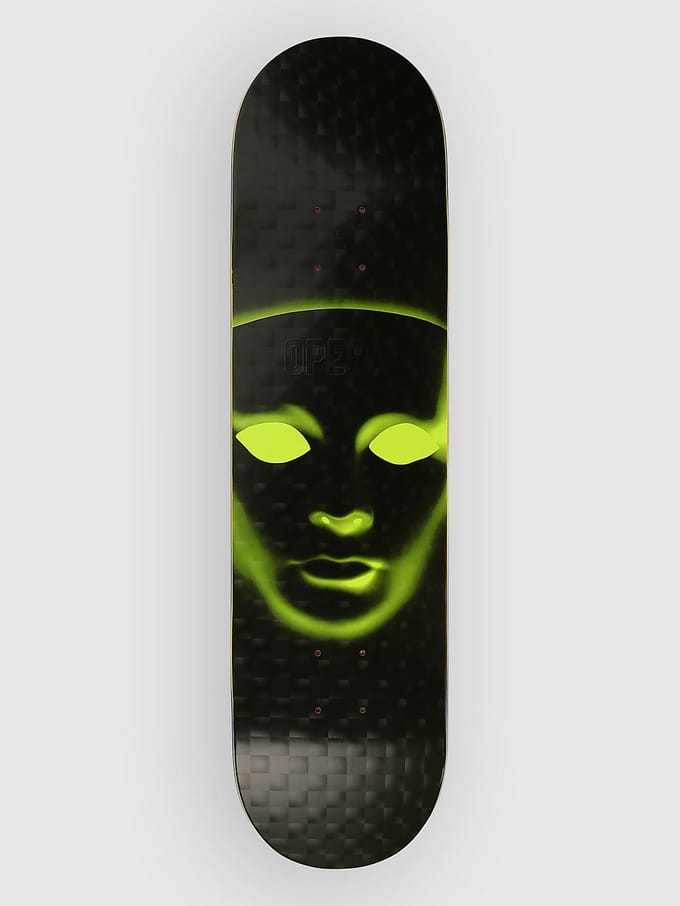 Opera Skateboards Face Ex7 8" Skateboard Deck zwart