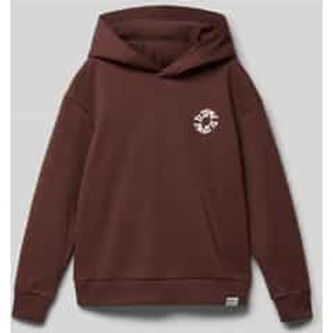 GARCIA Jongens Print Sweater Bruin Lange mouw