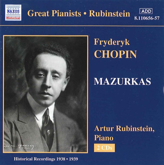 Arthur Rubinstein - Chopin: Mazurkas (2 CD)