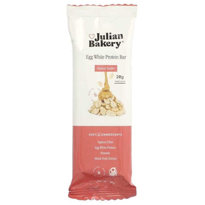 Eiwitreep met Eiwit van Eiwitwit, Pindakaas, 12 Stuks, 60G Elk