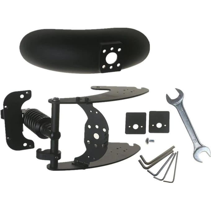 Scooteraccessoires achterschokdemper van scooter elektrische scooters Scooteraccessoires compatibel zwart