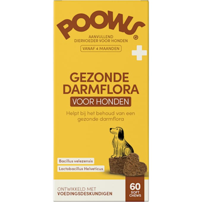 Poows Gezonde Darmflora - 60 stuks