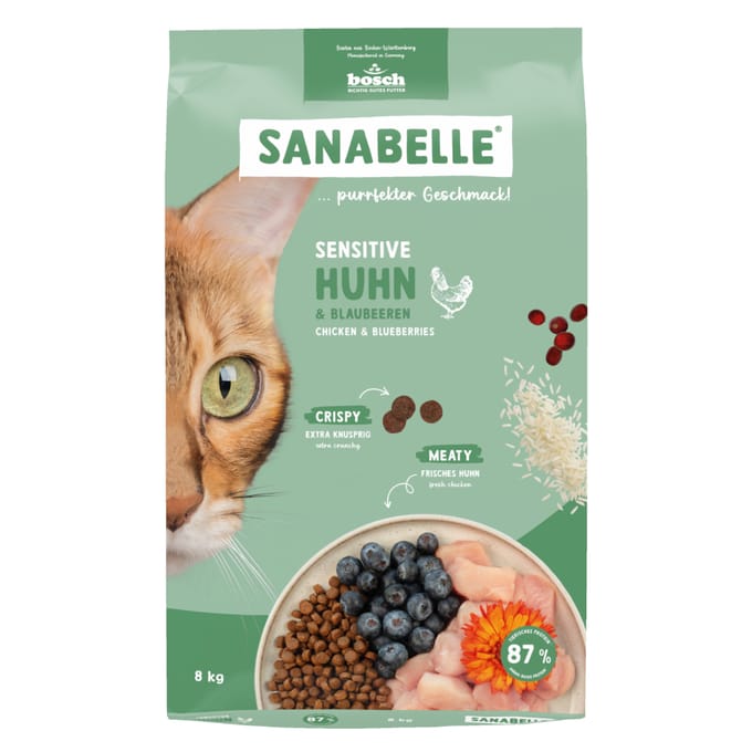 Sanabelle Sensitive met Gevogelte Kattenvoer - 8 kg