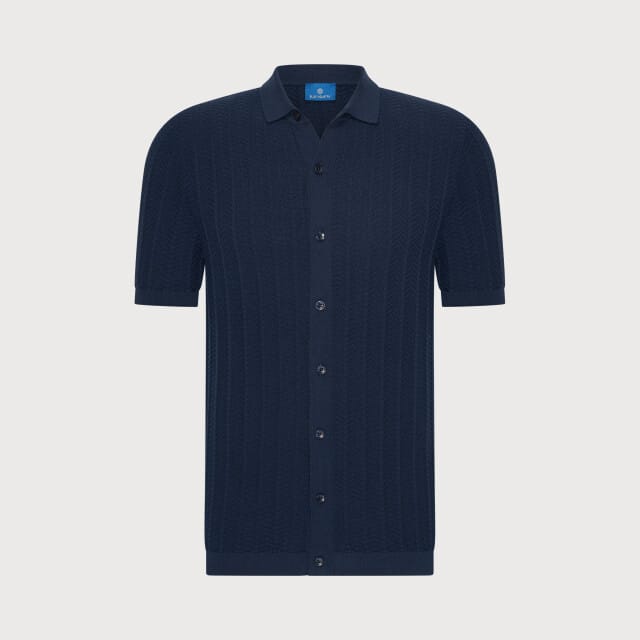 Blue Industry De gebreide polo |