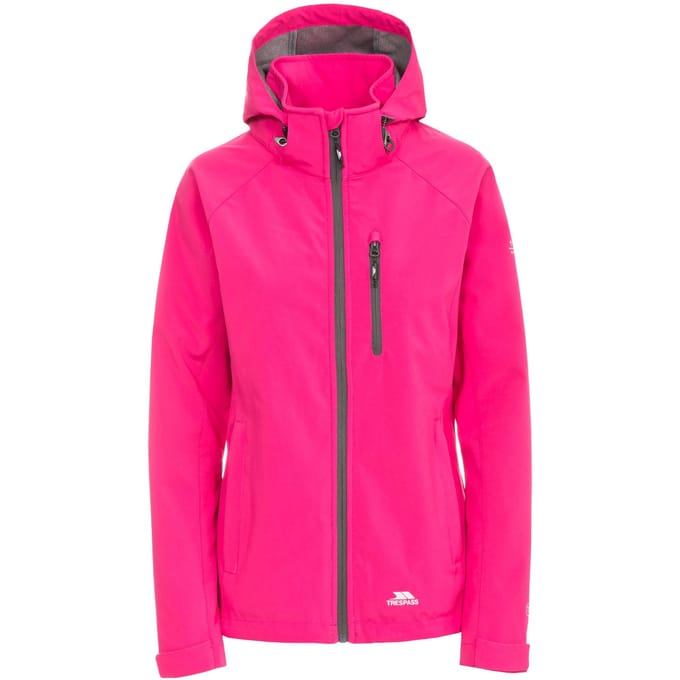 Trespass - Dames Lorina Waterdichte Softshell Jas (Roze)