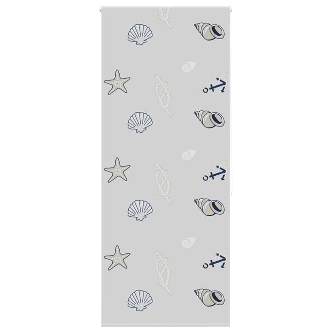 vidaXL - Doucherolgordijn - 110x240 - cm - stofbreedte - 106 - cm