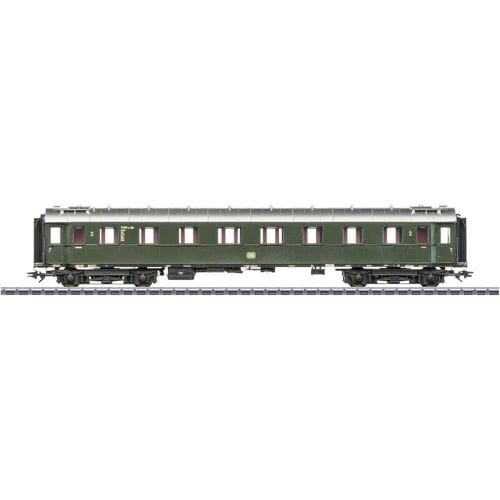 Märklin 42500 H0 sneltreinrijtuig B4üwe, 2e klas van de DB 2e klas