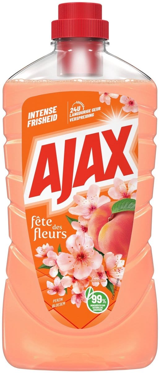 Ajax Allesreiniger Perzik 1000 ML