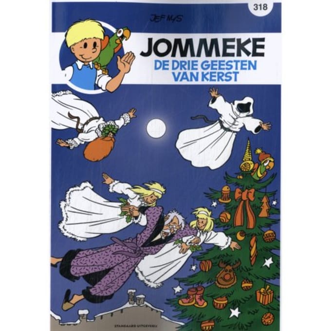 De Drie Geesten Van Kerst - Jommeke Strip - Kristof Berte