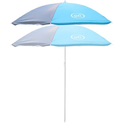 AXI Parasol ⌀125 cm - Grijs/blauw - Verstelbare hoogte van 110 tot 175 cm