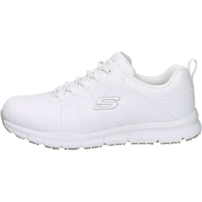 Skechers Work Nampa - Beja dames sneakers wit - Maat 37 - Extra comfort - Memory Foam