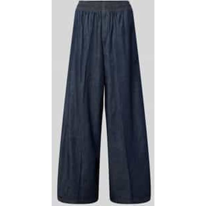 Wide leg jeans met elastische band model 'CEILING'