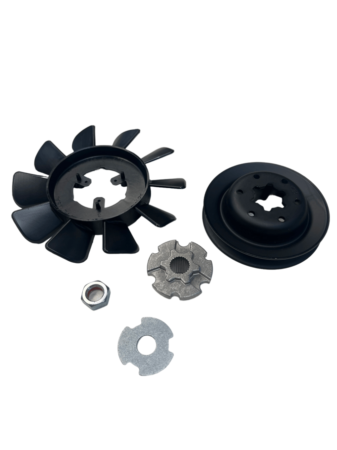 Hydro gear ventilator kit met poelie