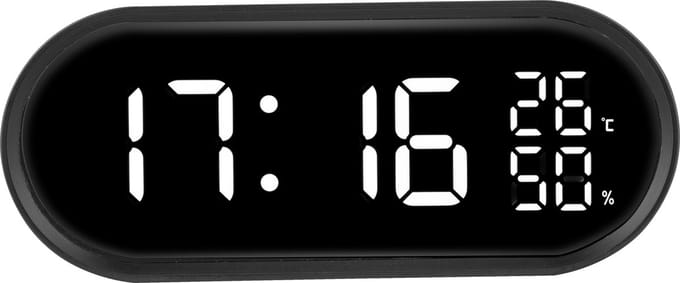 Just a Minute | Wekker | Digitaal | Zwart