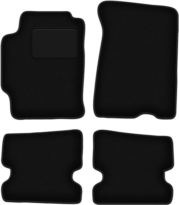 Zwarte veloursmatten voor: Ford Probe MK2 coupé (1993-1997)