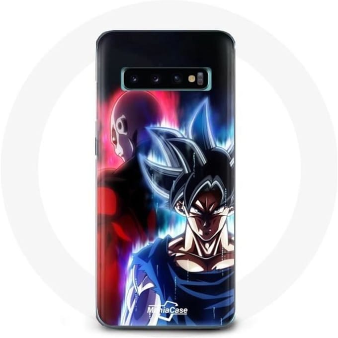 Case voor Samsung Galaxy S10 Plus Anime Dragon Ball Goku en Jiren